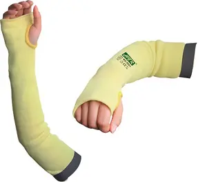 HTR 2-ply 100% Aramid Anti-cut Anti-abrasive Heat Resistant Cut Resistant Wear Working Gloves