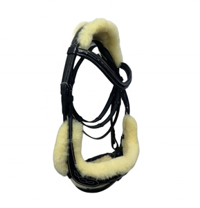 Brida de Lujo para Caballo, Diseño Anatómico en Cuero Premium, Mayorista y Fabricante Indio de Productos Ecuestres Premium - Product Image 4