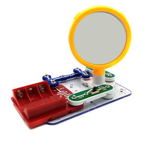 Kit STEM DIY Miroir Infini Blocs de Construction Électroniques Modulaires Expérience d'Optique Visuelle Boîtier de Circuits Sûr Sans Soudure - Product Image 6