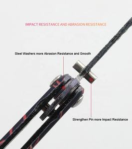 Práctica de entrenamiento de acero inoxidable al aire libre mariposa entrenamiento cuchillos mariposa peine cuchillo entrenador mariposa <span class=keywords><strong>Balisong</strong></span> entrenador - Product Image 4