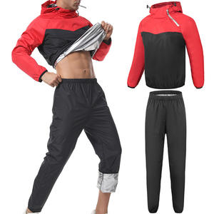 Men's Breathable Summer Outdoor Fitness V-neck Sweatshirt with Drawstring Closure Large Size Sweaty <b>Sauna</b> Sports <b>Suit</b> - Product Image 1