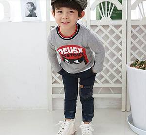 เสื้อยืดเด็กแบบหนา สไตล์ลำลอง ราคาถูก ขายส่งจากจีน ปี 2016 - Product Image 4