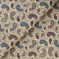 INFOCORK Tissu de liège en microfibre de feuilles de botanique verte nouvellement imprimé-Faux cuir synthétique durable | Vente en gros directe d'usine