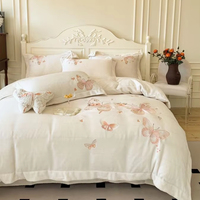 Parures de lit brodées de luxe, nouveaux designs, housse de couette taille King Size, marché saoudien