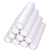 Rouleau d'étiquettes adhésives en papier thermique direct, 58mm x 40mm L, 5 pièces