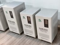 Stabilisateur de tension monophasé 10kVA 15kVA 20kVA 30kVA 50kVA Régulateur de tension entièrement automatique (AVR) SVC Cuivre