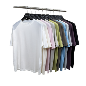 เสื้อยืดคอตตอนหนาน้ำหนัก 180 กรัม ลายพรางขนาดใหญ่ สไตล์วินเทจ ลุคสตรีทแวร์ ระบายอากาศได้ดี ป้องกันขนร่วง ป้องกันรอยยับ - Product Image 1