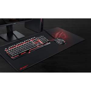 Tapis de Souris Gaming Rog Sheath en Tissu Rectangulaire 800x400mm Noir Rouge Non Toxique Anti-Déchirure Cousu – Vente en Gros - Product Image 3
