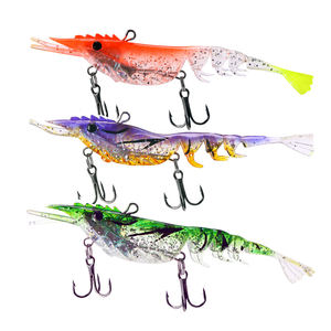 เหยื่อตกปลาแบบนิ่มทำจาก PVC ขนาด105มม. 11ก. เหยื่อตกปลาแบบจม - Product Image 1