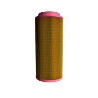 Filtre à air pour cartouche de compresseur d'air en colle PU de qualité supérieure 1613740700 205020201025 Matériau filtrant en super fibres à structure rigide