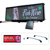 Señal de techo de coche Led programable, publicidad de doble cara, pantalla impermeable P5, pantalla Led superior de Taxi al aire libre para construcción
