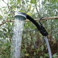Mini ensemble de douche portatif extérieur électronique tenu dans la main pour la randonnée campante