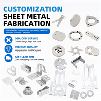 Fabrication sur mesure de tôles métalliques OEM haute dureté pour pièces de raccordement structurel de dispositifs d'automatisation intelligente