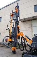 Foreuse DTH automotrice sur chenilles à moteur diesel, moteur Yuchai 162 kW/220 ch, compresseur d'air KAISHAN 12 m/min, moteur de carottage