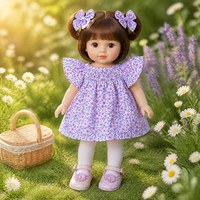 Ensemble de vêtements personnalisables pour poupées BJD Blythe, fourni par l'usine : robe, leggings, chaussures, accessoires pour filles