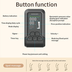 Benutzer definiertes Logo Wireless Airbag Kompression Athlet Air Relax <span class=keywords><strong>Massage</strong></span> therapie Fuß Full Leg Recovery Boot - Product Image 5