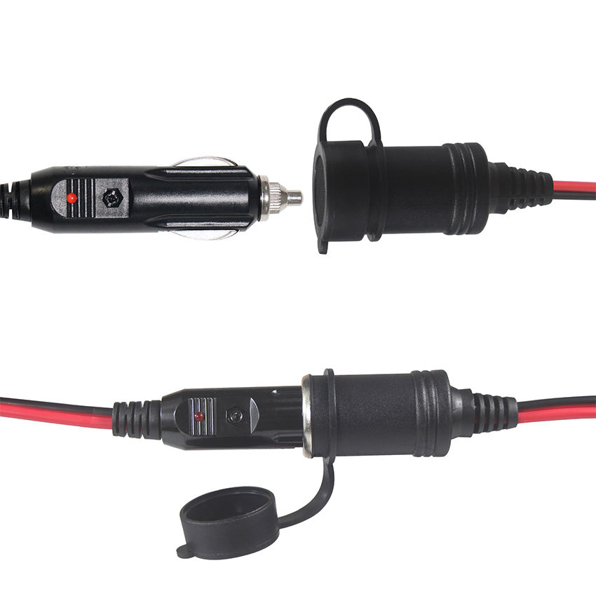 Cigarettes After Sex CD Splitter Doppia Presa Accendisigari Auto Con 2 USB - Caricabatteria 12V, 5V 1A E 2.1A, Nero Splitter USB Auto