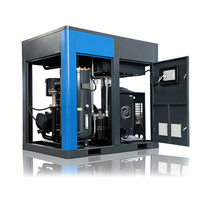 Compresseur d'air à vis monophasé Airstone PM VSD 55KW 75HP 7-10Bar à entraînement direct, écoénergétique pour le moulage par injection
