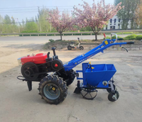 Tracteur à deux roues de 8HP, 10HP, 12HP, 15HP, 18HP, 22HP avec divers accessoires agricoles et garantie d'un an pour l'exportation