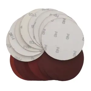 Wear and endure Store burst sanding disc red aluminum oxide flexible sanding disc for wood