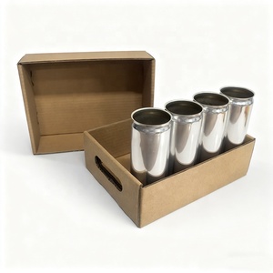 <span class=keywords><strong>Custom</strong></span> Reciclável Latas Garrafas Ondulado Embalagem Display Box Impresso Eco-Friendly Bandejas De Papelão para Uso De Varejo e Envio - Product Image 4