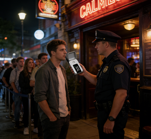 Airsense K1 Professionnel – Testeur d'alcoolémie portable avec capteur à pile à combustible, détection instantanée de 0,400 % <span class=keywords><strong>BAC</strong></span> et <span class=keywords><strong>calcul</strong></span> du temps de sobriété - Product Image 4