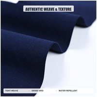 Tissu Oxford en polyester uni enduit de PU imperméable et résistant à l'abrasion 1200Dx7S pour tissus de chaussures, sacs à dos et tentes de camping