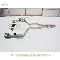 Échappement Catback OUCHI pour Mercedes AMG CLS63 W219 6.2L, silencieux à valve en acier inoxydable de 1,5 mm, haute performance, pièces automobiles
