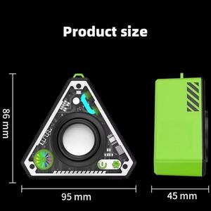 Mini maison karaoké théâtre Machine Mecha Style Portable BT haut-parleur avec barre lumineuse RVB extérieur sans fil TWS lecteur de musique stéréo - Product Image 6