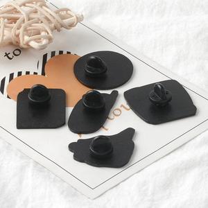 Sac à dos livre caméra téléphone portable <span class=keywords><strong>CD</strong></span> revers épingle Badges personnalisés rose fille broches Badge Denim chemise collier bijoux cadeau enfants - Product Image 6