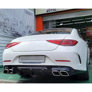 Diffusore Posteriore CLS63 CLS53 con Terminali di Scarico per Mercedes Benz <span class=keywords><strong>CLS</strong></span> <span class=keywords><strong>C257</strong></span> 2018-2023 Sport, Vendita all'Ingrosso - Product Image 5