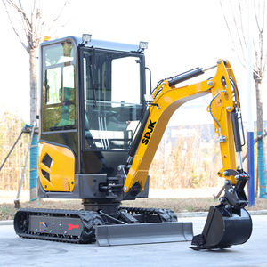 Nueva Excavadora Pequeña SDJK con Certificación CE y EPA, Mini Excavadora Euro 5 con Cucharón de Agarre, Motor Importado - Product Image 4