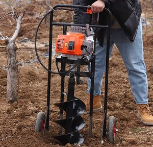 Lage Kosten Tuingereedschap Aarde Vijzel Machine Benzine Aarde Grondboor - Product Image 4