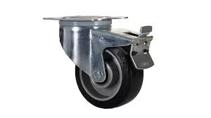 Nylon Casters Wheels Ball Bearing Medium Duty Castor Swivel Wheel Handcart Cabinet Furniture Universal Caster