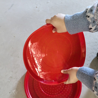 RS-89 de haute qualité cage à poulet en plastique volaille animaux buveurs Auto poulet buveur seau
