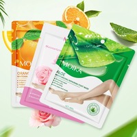 Masque exfoliant pour les pieds OEM blanchissant à la niacinamide et à l'aloe vera, soin des pieds, pédicure SPA, produits de soin de la peau des pieds, masque exfoliant pour les pieds