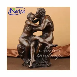 Tượng Đồng Adam And Eve Cho Nam Và Nữ, Tượng Điêu Khắc Người Phụ Nữ Khỏa Thân Bằng Đồng Màu Sắc Sống Động Trang Trí Trong Nhà Hiện Đại