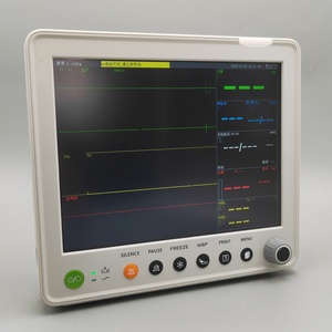 12 Inch Portable Veterinary Monitor Animal Patient Monitor Bedside Multiparameters Patient Monitor - Product Image 1
