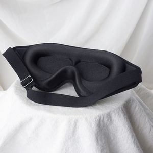 Antifaz 3D Ajustable <span class=keywords><strong>con</strong></span> Correa, Suave y Opaco, para Extensiones <span class=keywords><strong>de</strong></span> <span class=keywords><strong>Pestañas</strong></span> Postizas, para Hombres y Mujeres, para Yoga, Viajes y Dormir - Suministro OEM - Product Image 4