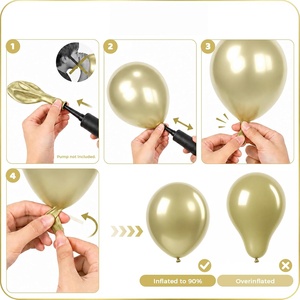 Wholesale 10 Inch Multi-Colored Metallic Latex Chrome <b>Balloons</b> for Party Birthday Wedding <b>Graduation</b> Christmas - Product Image 2