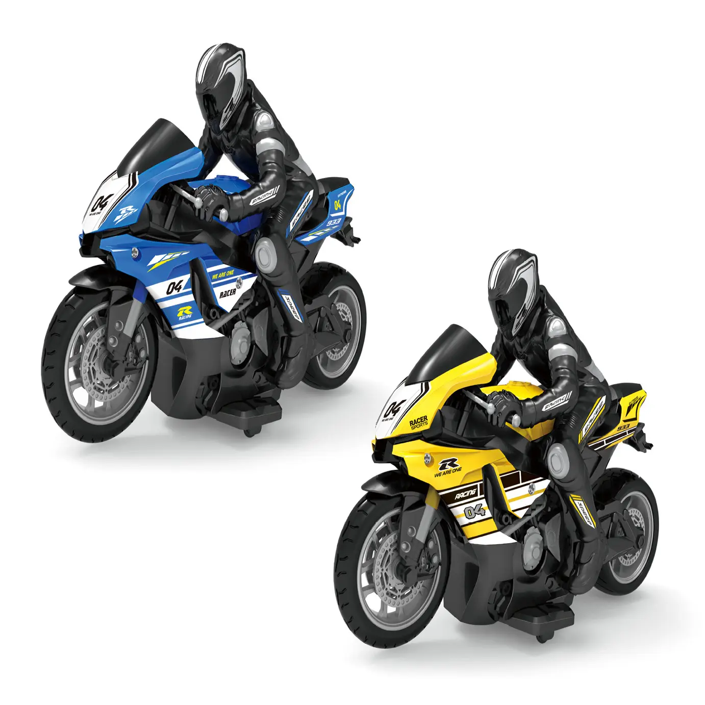 1:10 4WD giocattolo rc moto elettrico senza fili telecomando moto giocattoli per bambini