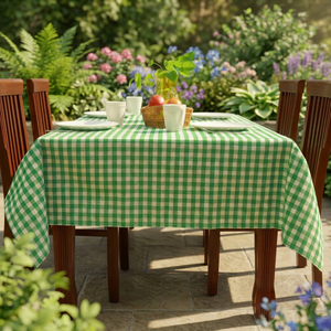 Premium Modern Square Cotton Waterproof Wedding <b>Tablecloth</b> ORCHID Reusable Woven Dining Linen OEM ODM Private Label Bulk Supply - Product Image 2