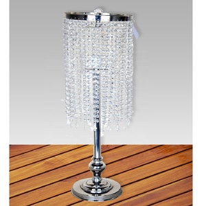European Crystal Pendant <b>Light</b> Modern LED Golden Finish Living Room Table Street Lamp Hollow Decoration Site Layout Props Metal - Product Image 2