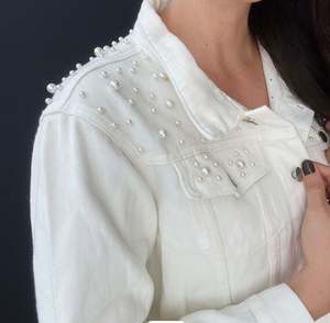 Chaquetas de Mezclilla con Cuentas para Mujer, Estilo Novia, Manga Larga, Primavera y Otoño, Venta al Por Mayor, Oferta 2022 - Product Image 2