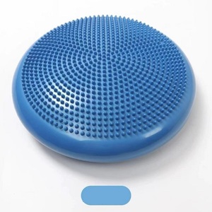 thumbnail image 2 of Inflatable Purple Wobble Cushion Balance Disc Thick Stability Seat Core 2 of 13