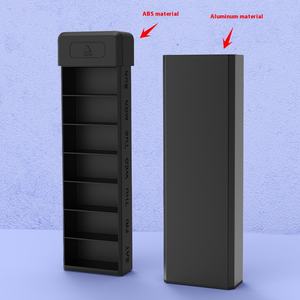 علبة حبوب معدنية محمولة لمدة 7 أيام ، منظم تخزين صغير من سبائك الألومنيوم مع ختم مغناطيسي لإدارة الأدوية اليومية - Product Image 5