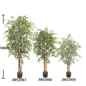 เบนจามินปลอมกระถางต้นไม้ปลอมสำหรับตกแต่งต้นบันยันประดิษฐ์จากโรงงาน - Product Image 2