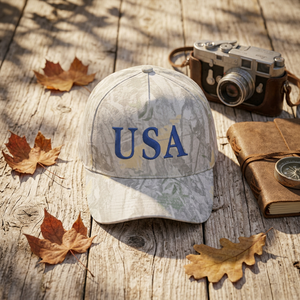 Wholesale Customized Printing Logo Breathable Waterproof 5-panel Hat Sporty <b>Camo</b> Outdoor Fishing Hunting Vintage Unisex - Product Image 1