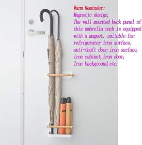 <span class=keywords><strong>Portaombrelli</strong></span> porta ombrelli, <span class=keywords><strong>in</strong></span> <span class=keywords><strong>ferro</strong></span> <span class=keywords><strong>battuto</strong></span> a parete Rack magnete adsorbimento ombrello supporto salvaspazio organizzatore salvaspazio - Product Image 6