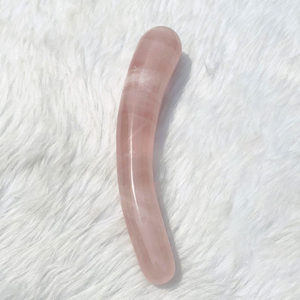 Varita de Cuarzo Rosa de Cristal Rosa para Masaje Vaginal, Juguete Sexual Yoni, Dildo de Cuarzo Rosa para Mujer, Piedra Curativa - Product Image 2